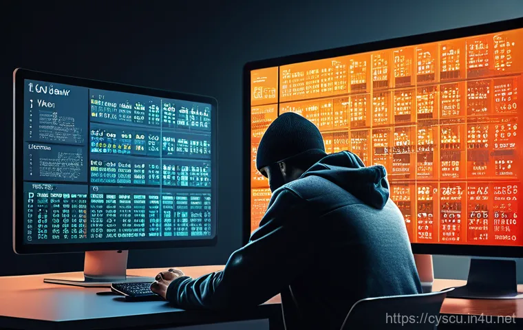 사이버보안에서 발생할 수 있는 실수와 예방책 - **Prompt 1: The Consequences of Digital Negligence**
A visually rich, slightly ominous digital a...