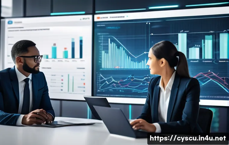 기업에서의 보안 규정 준수와 관리 방법 - **Prompt 1: "Corporate Data Security and Compliance Team"**
A diverse team of professionals (men...